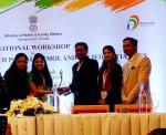 Award for Best Performance in RCH Portal to National Health Mission, Assam at National Workshop, New Delhi