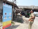 Installation of standees in various parts of Chirang to raise awareness on the prevention methods against coronavirus