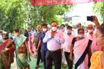 State Launch Ceremony of Free Covid-19 Precaution Dose for 18-59 age groups at Azara BPHC in Kamrup Rural District.