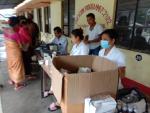 Health checkup at Flood relief camp
