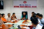 The meeting of PSMRI on Integrated Sarathi Health Helpline - 104.